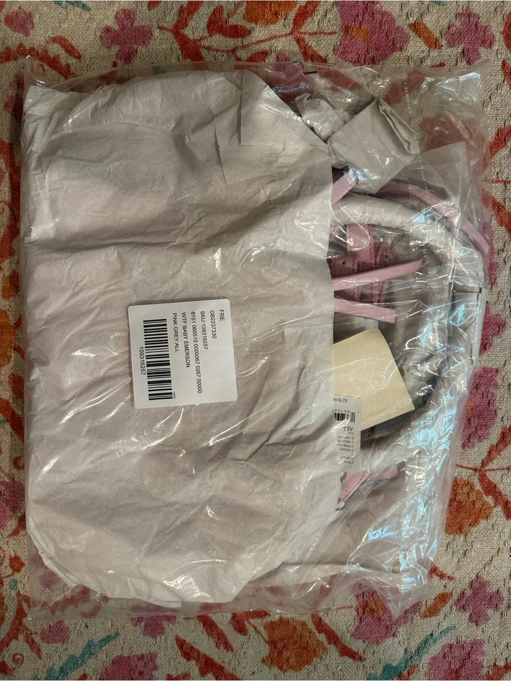 Free People Baby Peony Emerson Leather Bag